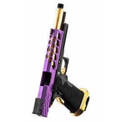 ABZAV|Knightshade Hi-Capa 5.1 Puple/Gold Lancer Tactical