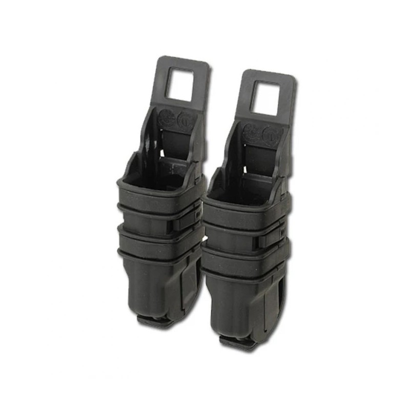 ABZAV|FMA Polymer MOLLE FastMag Pouch for Pistol Magazines, 2 pcs Black