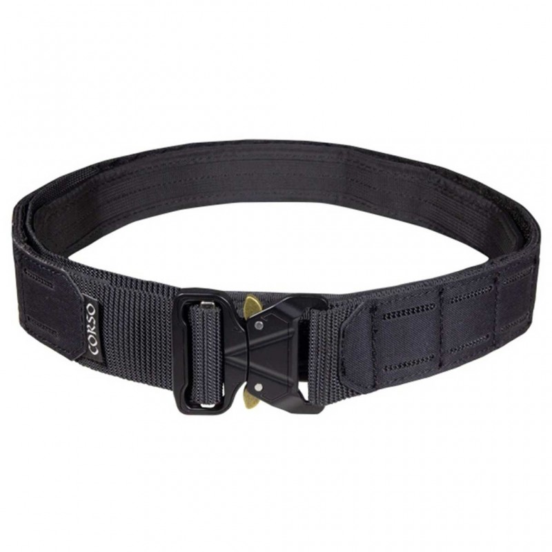 ABZAV|L/XL - Black Tactical Belt Hook Molle MK1 - Corso Tactical