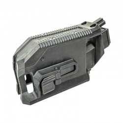 ABZAV|CTM Hi-Capa HPA M4 AEG Magazine 90° Angled Adapter Black