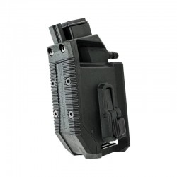 ABZAV|CTM Hi-Capa HPA M4 AEG Magazine 90° Angled Adapter Black