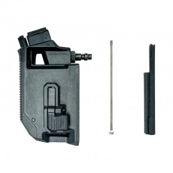 ABZAV|CTM Hi-Capa HPA M4 AEG Magazine 90° Angled Adapter Black