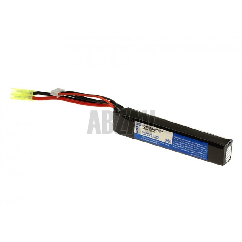ABZAV|LiPo 11.1V 1100mAh 20C Stock Tube Type   Pirate Arms