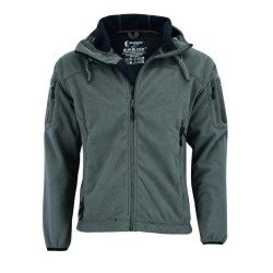 ABZAV|XL BRAVO FLEECE HOODY GREY Shadow Tactical