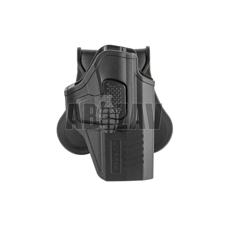 ABZAV|Polymer Paddle Holster Compact for Glock 17 Umarex