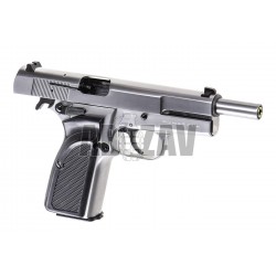 ABZAV|Hi-Power Mk3 Full Metal GBB silver
