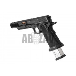 ABZAV|Combat Master Alpha Full Metal GBB Black Taran Tactical