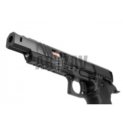 ABZAV|Combat Master Alpha Full Metal GBB Black Taran Tactical