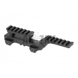ABZAV|Hydra Low Riser Mount Black WADSN