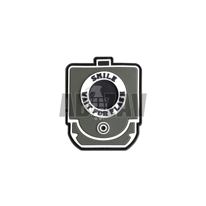 ABZAV|Smile and Wait Rubber Patch Foliage Green JTG