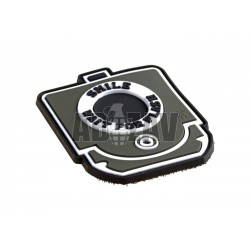 ABZAV|Smile and Wait Rubber Patch Foliage Green JTG