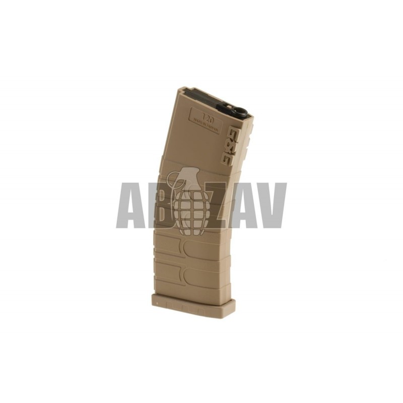 ABZAV|Magazin M4 Midcap 120rds Dark Earth G&G