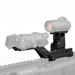 ABZAV|DOUBLE MOUNT FOR OPTICS BLACK WADSN