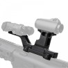 ABZAV|DOUBLE MOUNT FOR OPTICS BLACK WADSN