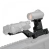ABZAV|DOUBLE MOUNT FOR OPTICS BLACK WADSN