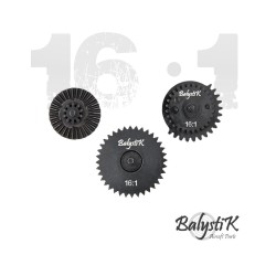 Balystik steel CNC gearset speed 16:1