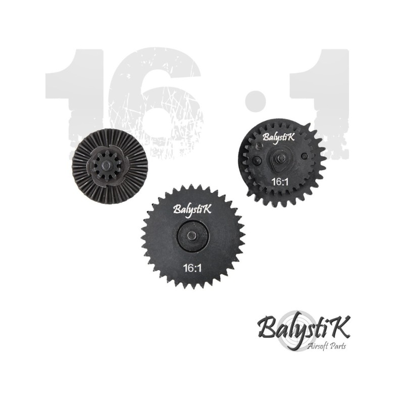 ABZAV|Balystik steel CNC gearset speed 16:1