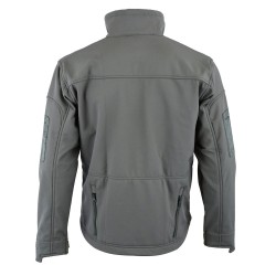 ABZAV|XL ECHO SOFT-SHELL JACKET Grey Shadow