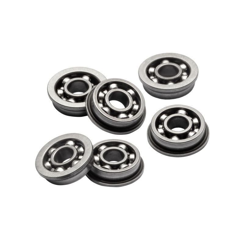 ABZAV|Open Steel Bearings bushings 8 mm ready for extreme mechanical stress
