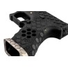 ABZAV|VX0101 Hex Cut Black/Silver .177 4.5mm Bbs AW Custom