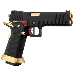 HX2002 Black/Gold/Red .177 4.5mm  Steel Bbs AW Custom