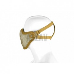 ABZAV|Steel Half Face Mask  Tan Invader Gear