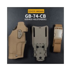 WST Holster G17 with X300 Flashlight, Right-Handed Coyote