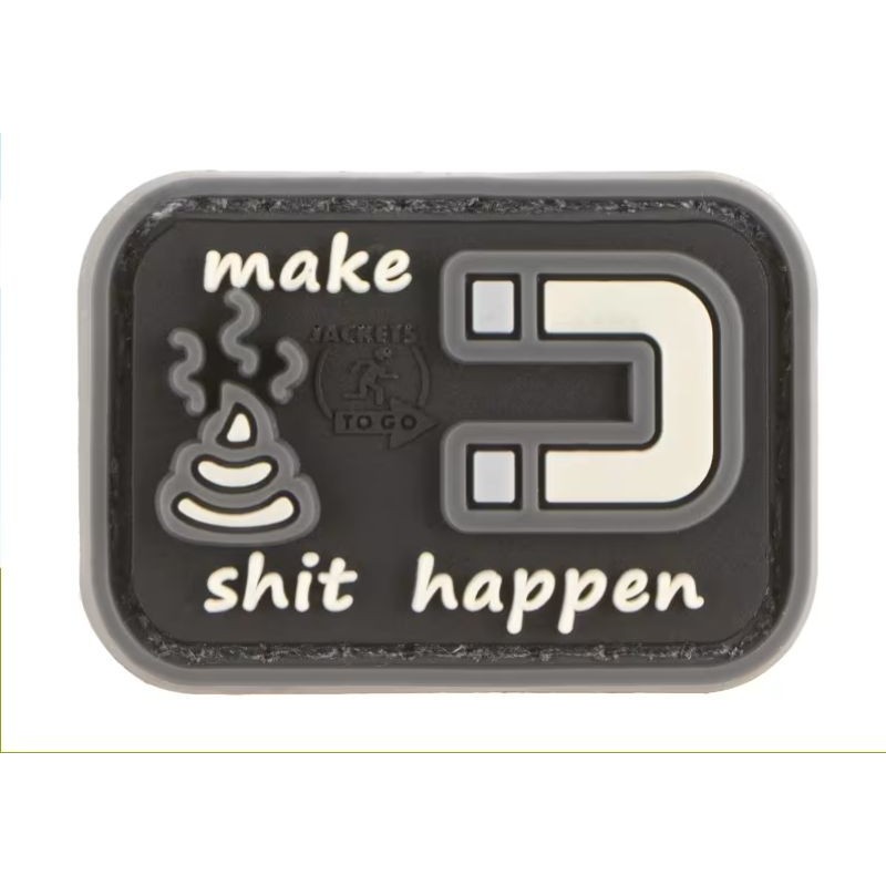 ABZAV|Sh!t Magnet Rubber Patch