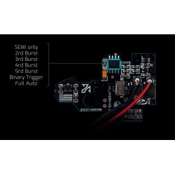 ABZAV|Réplique AEG Hellion Black Gen3+ BRUSHLESS Edition ETU Nebula 10"