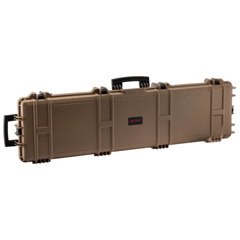 ABZAV|Hard Case XL Waterproof 137 x 39 x 15 cm Tan Pick N'Pluk Foam Nuprol