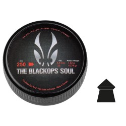 Cal. 5.5 mm Pellets The Black Ops Soul Pointed Head 250 Pcs
