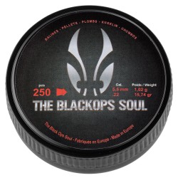ABZAV|Cal. 5.5 mm Pellets The Black Ops Soul Pointed Head 250 Pcs