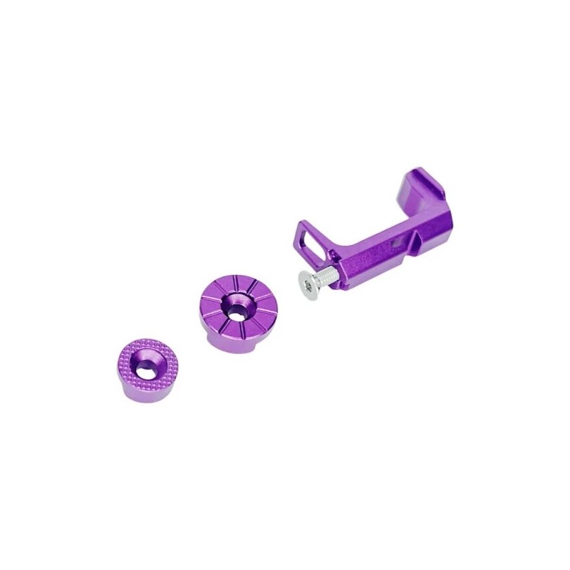 ABZAV|CTM FUKU-2 Extended Mag Release for AAP-01 Violet