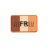 ABZAV|France Flag Rubber Patch Tan JTG