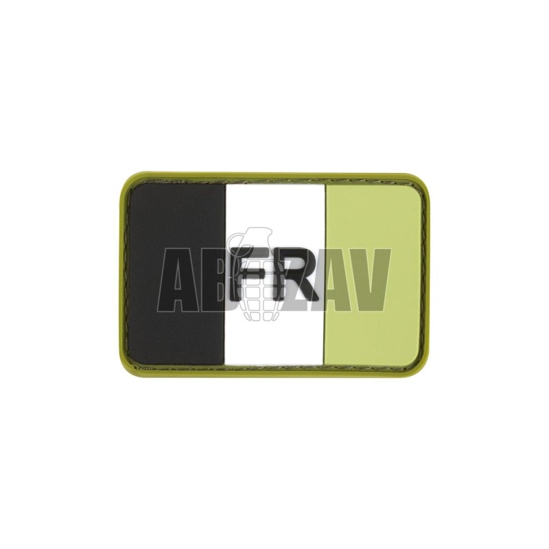 ABZAV|France Flag Rubber Patch Forest JTG
