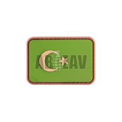 Turkey Flag Rubber Patch Forest JTG