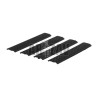 ABZAV|Soft Rail Cover Model A for Keymod Black MP