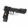 ABZAV|M92 Biohazard Extended Full Metal GBB  Black WE