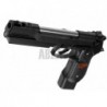 ABZAV|M92 Biohazard Extended Full Metal GBB  Black WE
