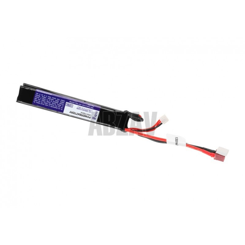 ABZAV|LiPo 7.4V 1300mAh 20C Twin Type T-Plug Pirate Arms