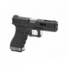 ABZAV|G-Force 18C BK Silver Barrel Metal Version GBB Black WE