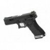 ABZAV|G-Force 18C BK Silver Barrel Metal Version GBB Black WE