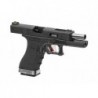 ABZAV|G-Force 18C BK Silver Barrel Metal Version GBB Black WE