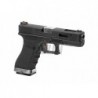 ABZAV|WE17 Custom BK Silver Barrel Metal Version GBB