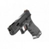 ABZAV|WE17 Custom BK Silver Barrel Metal Version GBB