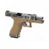 ABZAV|WE17 Custom SV Silver Barrel Metal Version GBB Desert