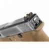 ABZAV|WE17 Custom SV Silver Barrel Metal Version GBB Desert