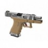 ABZAV|WE19 Custom SV Silver Barrel Metal Version GBB Desert