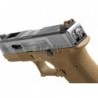 ABZAV|WE19 Custom SV Silver Barrel Metal Version GBB Desert