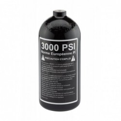 ABZAV|Pack bouteille alu 0,8L + preset 3000 PSI HPA